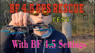 FPV  GPS Return to Home Test  DJI 03  With Settings [upl. by Cesaro]