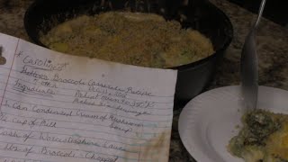 Internet Drama 2 Broccoli Casserole Recipe An Actual Recipe And It is Vegetarian [upl. by Nosnarb]