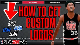 HOW TO GET YOUR CUSTOM IMAGES TO SHOW IN NBA 2K24 [upl. by Falzetta]