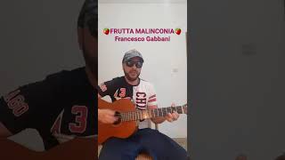 Francesco Gabbani FRUTTA MALINCONIA Accordi chitarra [upl. by Norword748]