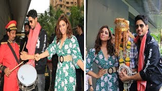 Jabariya Jodi Trailer Launch  Sidharth MalhotraParineeti Chopra Enter in Jabardast Style [upl. by Enutrof]