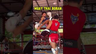 Muay Boran is the ancient style of Muay Thai 🙏🏻🥊 [upl. by Ellivro]