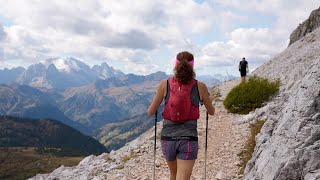 Sport e gastronomia fra panorami mozzafiato con la Delicious Trail Dolomiti [upl. by Nylirad]