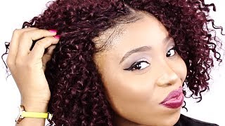 How To Crochet Braids NO LEAVE OUT For Beginners Step By Step Tutorial [upl. by Luy]