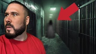 Terrified amp Alone In Haunted Prison  Real Ghosts Caught On Camera [upl. by Hsepid]