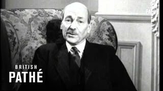 Interview With The Rt Hon Clement Attlee Aka Election Interview No 3 1950 [upl. by Durrett]