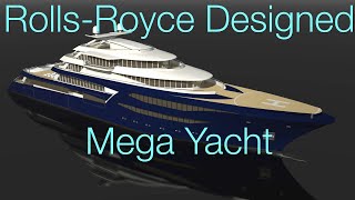 85meter NVC 85Y Designed and Powered by RollsRoyce Marine [upl. by Kwabena]