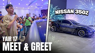 ASÍ REVELÉ MI NISSAN 350Z FRENTE A 500 PERSONAS EN MI MEET amp GREET Y ESTO PASÓ  Yair17 [upl. by Asle222]