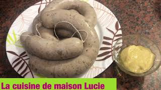 Comment faire des Saucisses maison Saucisse blanche Allemandes WEIΒWURST [upl. by Aihsenyt]