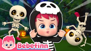 ☠️ Chumbala Cachumbala Bebefinn Skeleton DanceㅣEP142ㅣHalloween Songs for Kids [upl. by Audri234]