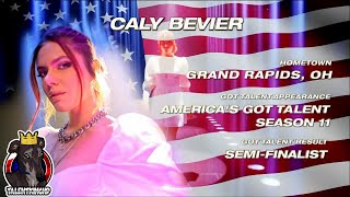 Caly Bevier Full Performance amp Intro Semi Finals Week 1 AGT All Stars 2023 [upl. by Kcirdneh]