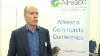 What is Alfresco 60 seconds with Alfresco Software CEO John Powell [upl. by Annaik435]