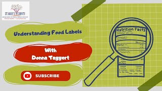 Understanding Food Labels [upl. by Aime]