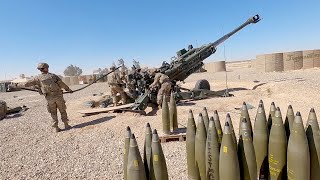 Soldiers Hone Skills on M777 Howitzer Artillery [upl. by Adnilev]