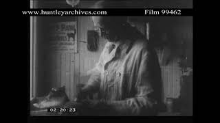 Charlie Chaplins bootmaker 1920s Archive film 99462 [upl. by Gelasius]