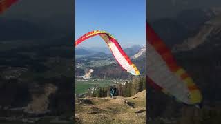 Paragliding Launch Fail [upl. by Lletnuahs239]