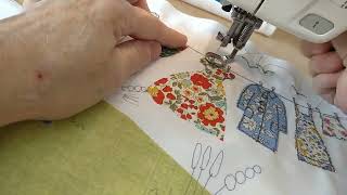 Freehand machine embroidery by Helen Newton [upl. by Nassir]