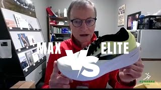 Saucony Endorphin Elite vs Brooks Hyperion Max  Which Shoe should you buy in 2023 [upl. by Anaitsirc]