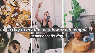 A DAY IN MY LIFE VLOG  zero waste deep clean amp cooking a vegan feast [upl. by Anail603]