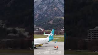 Transavia B738 takeoff from INN Innsbruck Airport [upl. by Lechner]