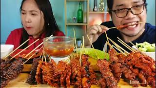 Street Food Mukbang [upl. by Tacklind772]