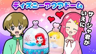 【ディズニープリンセス】オリジナルアクアドームを作ってみた！「え！サーシャくんがあたしのいえに！？」♡ ♥アンリルちゃんねる♥手作り小物DIY [upl. by Rutherfurd]