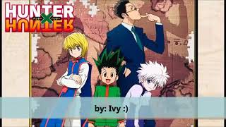 Departure Hunter x Hunter Full Lyrics [upl. by Hannazus]