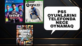 PS 5 oyunlarını telefonda necə oynamaq olar [upl. by Odlaw805]