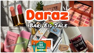 Daraz Shopping Haul 🛒🛍️  Eid Sale💵 [upl. by Irab41]