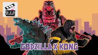 Godzilla X Kong Resurrection of Mechagodzilla Stopmotion [upl. by Ardet162]