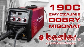 TEST SPAWARKI Bester 190C Multi  Prosty MIGOMAT 3w1 dla każdego majsterkowicza [upl. by Friederike]