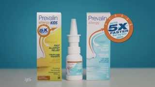 Fast Hay Fever Relief  Prevalin Allergy TV Advert 2015 [upl. by Ydnar500]