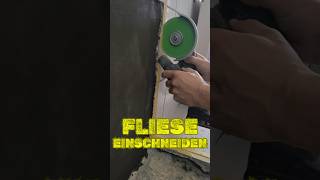 Fliese einschneiden Die perfekte Technik für Heimwerker diy handwerk [upl. by Marilyn]