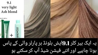 91 ash blond hair dye reviewBremod hair dye at home [upl. by Sanjiv]