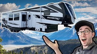 This Toy Hauler is Awesome 2024 Jayco Seismic 395 Walkthrough [upl. by Anaugal126]