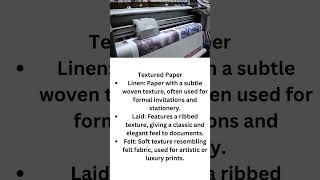 common types of papers used in printing presses [upl. by Scarlett]