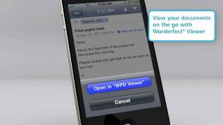 WordPerfect Viewer for iPhone and iPad [upl. by Rianna]