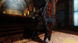 Skyrim Mod The Imperial Legion Shield [upl. by Eiramanna998]