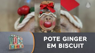 Para quem gosta de BISCUIT que tal aprender a fazer um Pote Ginger doçuras [upl. by Conti401]