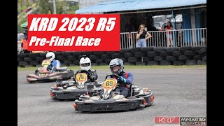 KRD Funkart R5 2023 PreFinal Race  City Karting Shah Alam  First Time Racing [upl. by Coltson334]