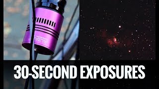 Deep Sky Astrophotography using 30Second Exposures [upl. by Senoj]