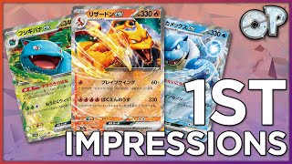 Pokemon Card 151 Set First Impressions Pokemon TCG [upl. by Richmound488]