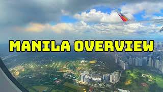 Leaving Philippines 🇵🇭 traveling to China 🇨🇳 Manila Overview ✈️ [upl. by Giulia]