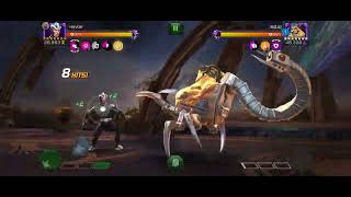 Havok solo Mojo Boss  Thronebreaker  22 SPARKLE AND SHINE  EQ  MCOC [upl. by Einram]