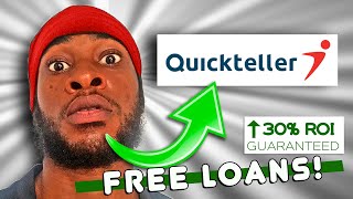 How to Register on QUICKTELLER Borrow FREE Money [upl. by Ailsun]