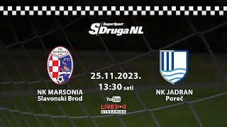 NK Marsonia  NK JadranPoreč 15kolo Super sport NL [upl. by Nylazor347]