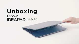 Unboxing the new Lenovo IdeaPad Pro 5i 16quot 2023 [upl. by Cass]