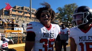 Mules Football Central Missouri Stings No 19 Hornets 4536 [upl. by Narag]