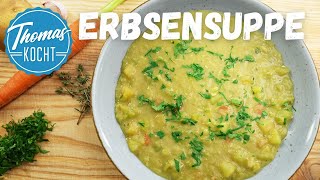 Erbsensuppe mit leckerem Gemüse [upl. by Beck]