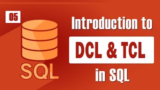 Introduction to SQL command groups DCL AND TCL  Absolute for Beginners in 2024  Webroj [upl. by Nevada]